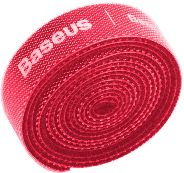Купить Органайзер проводов Baseus Rainbow Circle Velcro Straps 3m ACMGT-F09 (Red) 1057827